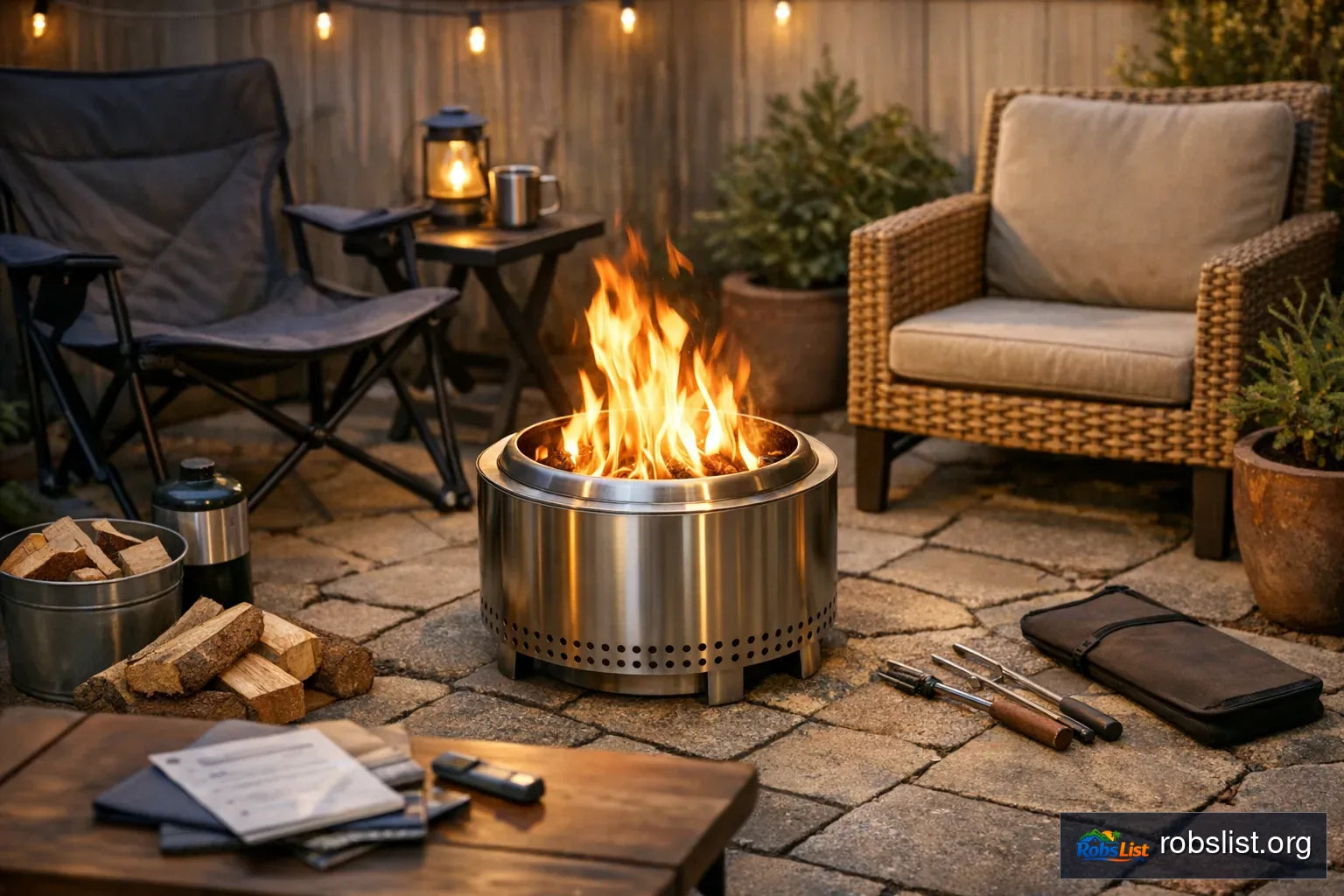 Best Portable Fire Pits for Small Patios and Campsites